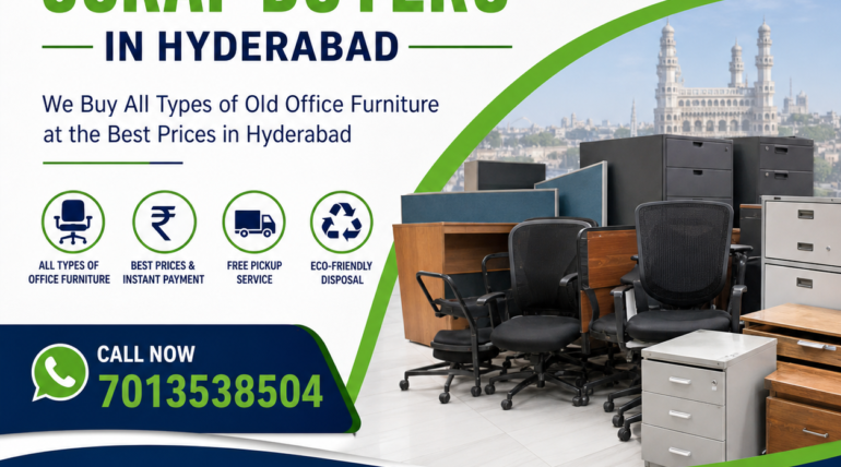 Office Furniture Scrap Buyers in Hyderabad