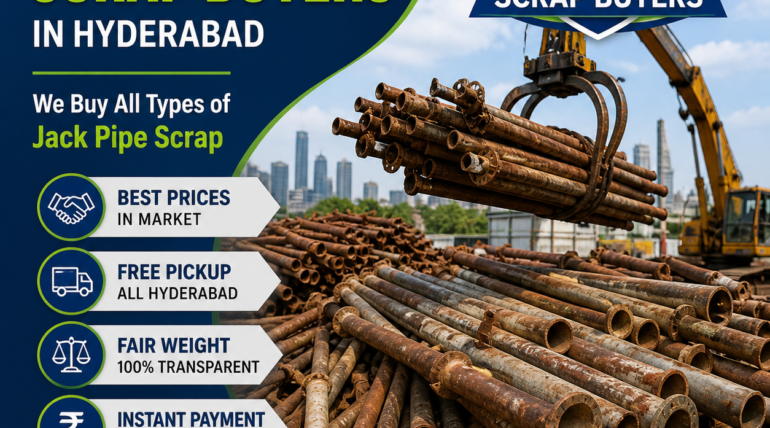 Jack Pipe Scrap Buyers in Hyderabad