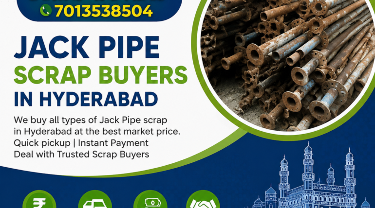 Jack Pipe Scrap Buyers in Hyderabad