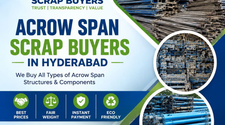 Acrow Span Scrap Buyers in Hyderabad